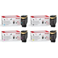 Cartouches de toner grande capacité pour la Xerox C320/C325